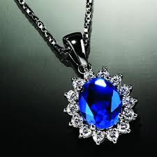 Sapphire necklace