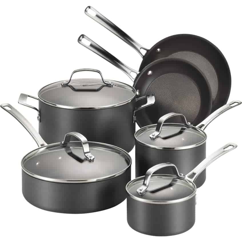 Circulon Infinite Hard Anodized Nonstick Cookware Set Circulon Infinite Hard Anodized Nonstick Cookware Set