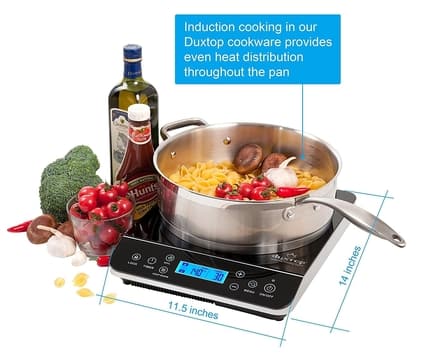 DuxtopLCD Portable Induction Cooktop