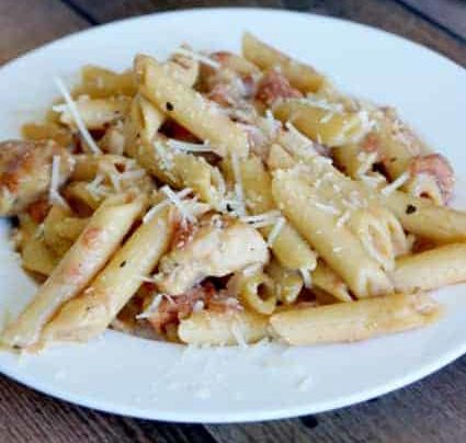 Garlic Chicken Pasta Recipe