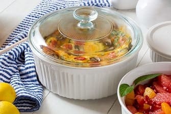 CorningWare French White Round Bakeware Set