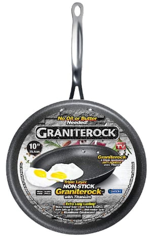 Granite Rock Pan Review A Non Stick Pan As Seen On Tv