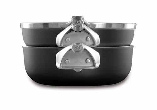 Calphalon 2010653 Premier Space Saving 3- Piece Cookware Set