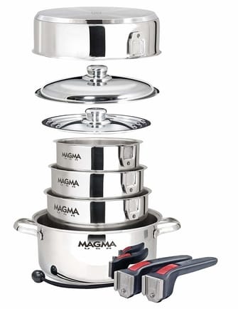 Magma Products Nesting Stainless Steel Cookware Set