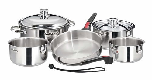 Magma Products Nesting Stainless Steel Cookware Set