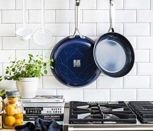 Blue Diamond Frypans Set