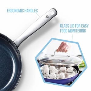 Blue Diamond Pan Cookware Set