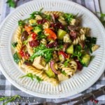 Colorful Mediterranean Pasta Salad Recipe