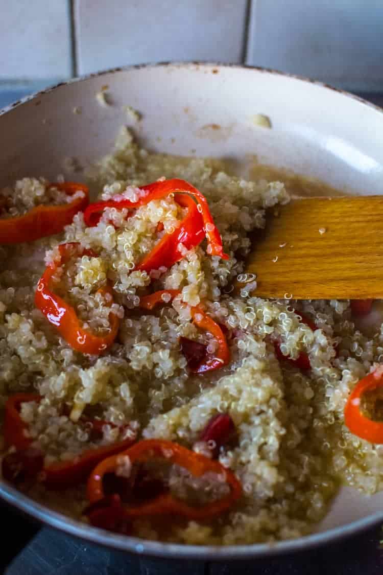 How to Cook Quinoa in a frying pan