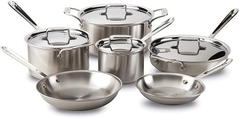 All clad D5 Stainless Steel Cookware