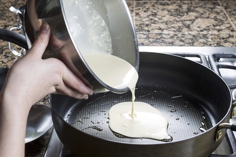Horizontal,Photo,Of,Focus,On,Pancake,Batter,Coming,Out,Of Horizontal,Photo,Of,Focus,On,Pancake,Batter,Coming,Out,Of