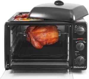 Elite Gourmet Countertop Convection Toaster Oven