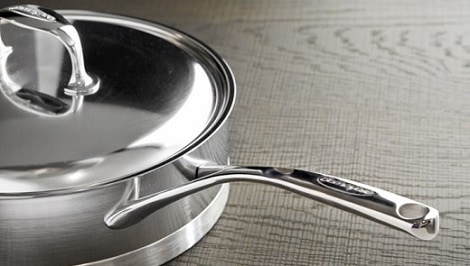 Solid Stainless Steel Handles of Demeyere