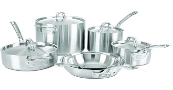 Viking Professional 5 Ply Stainless Steel 10 Piece Set