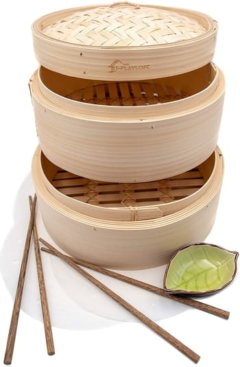 iPLAYLFOT 10 inch Handmade Steamer
